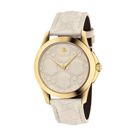 white gucci watch women& 39|gucci g timeless 38mm.